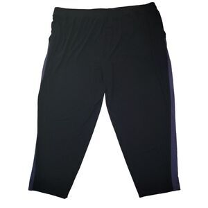 LOGO by Lori Goldstein Knit Pull-On Pant with Side Seam Panel 3x